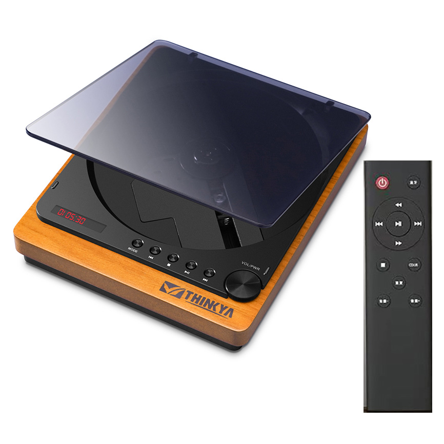 Musical Instrument Digital Interface - Wooden HIFI CD Player Bluetooth 5.1