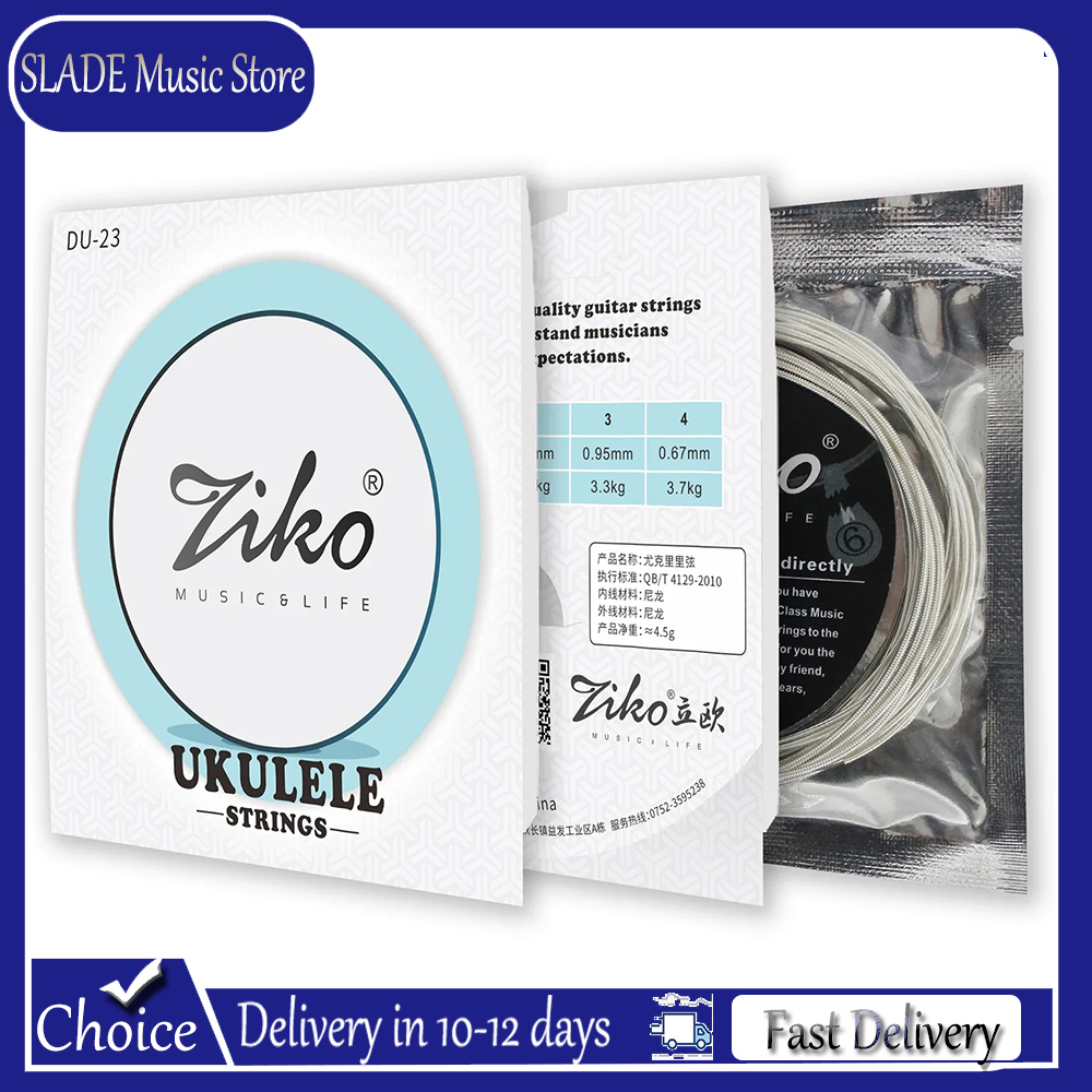 Musical Instrument Ukulele - ZIKO Ukulele Strings Soprano Concet Tenor