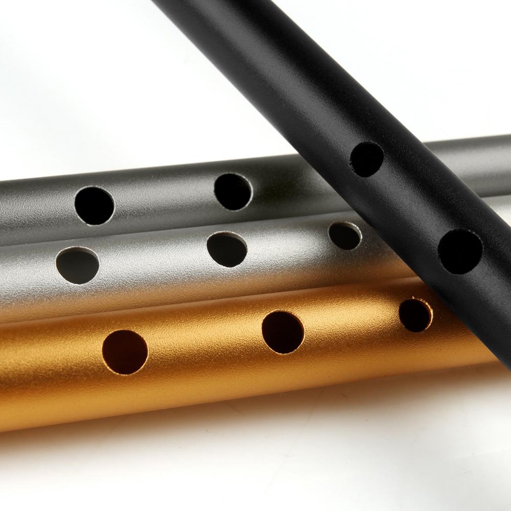 Penny Whistle D - MoonLady-D Key 6 Holes Metal Flute,