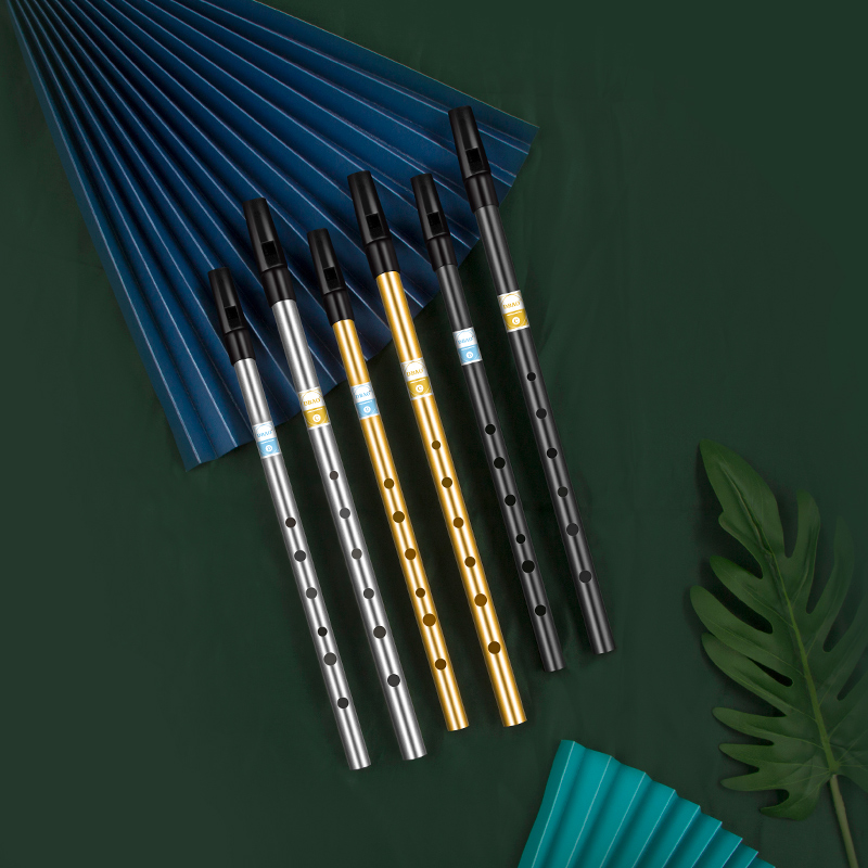 Penny Whistle D - Irish Whistle Flute for Musical Instrument,