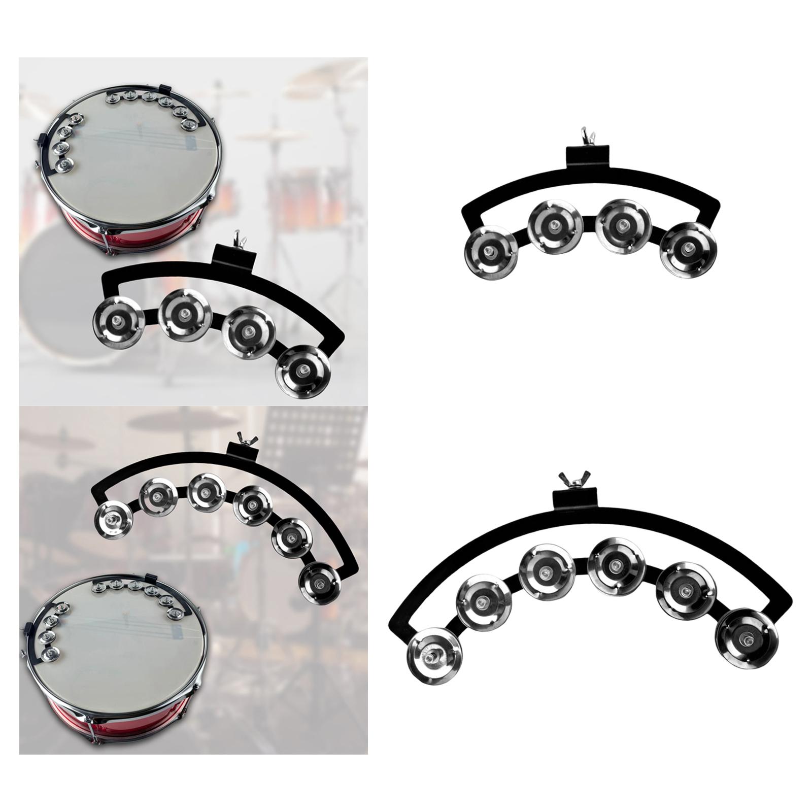 Tambourine Hand Drum - Hi Hat Tambourine Drum Set Metal