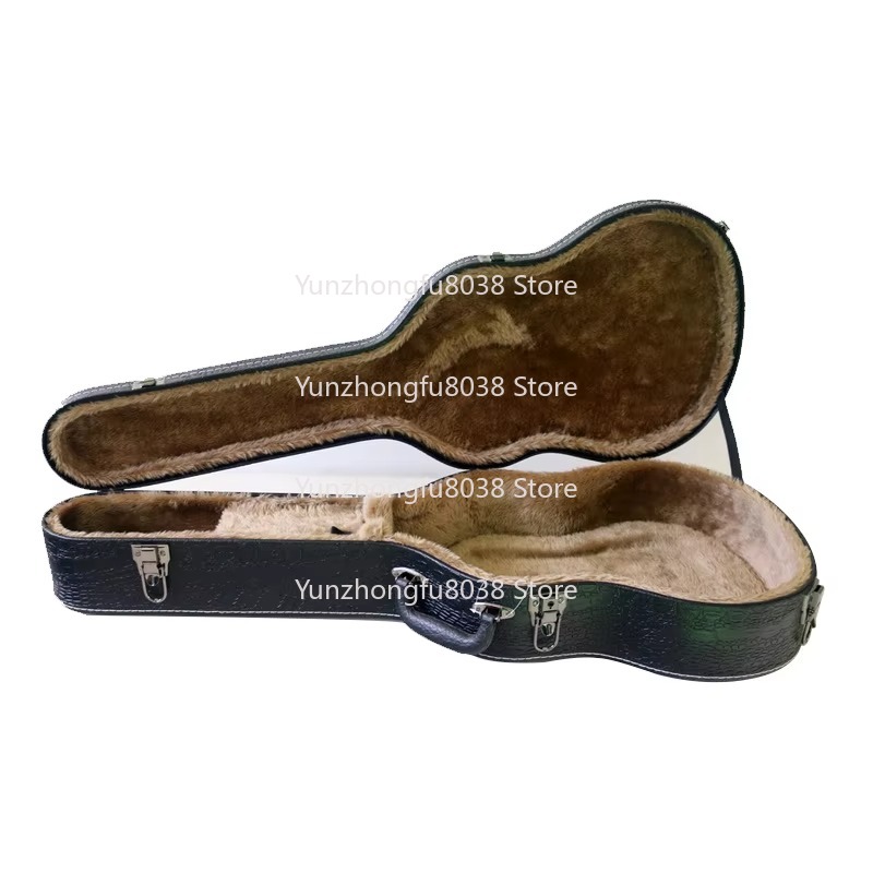 Musical Instrument Guitar - 34-Inch Wooden Guitar Case Convex Pressure,