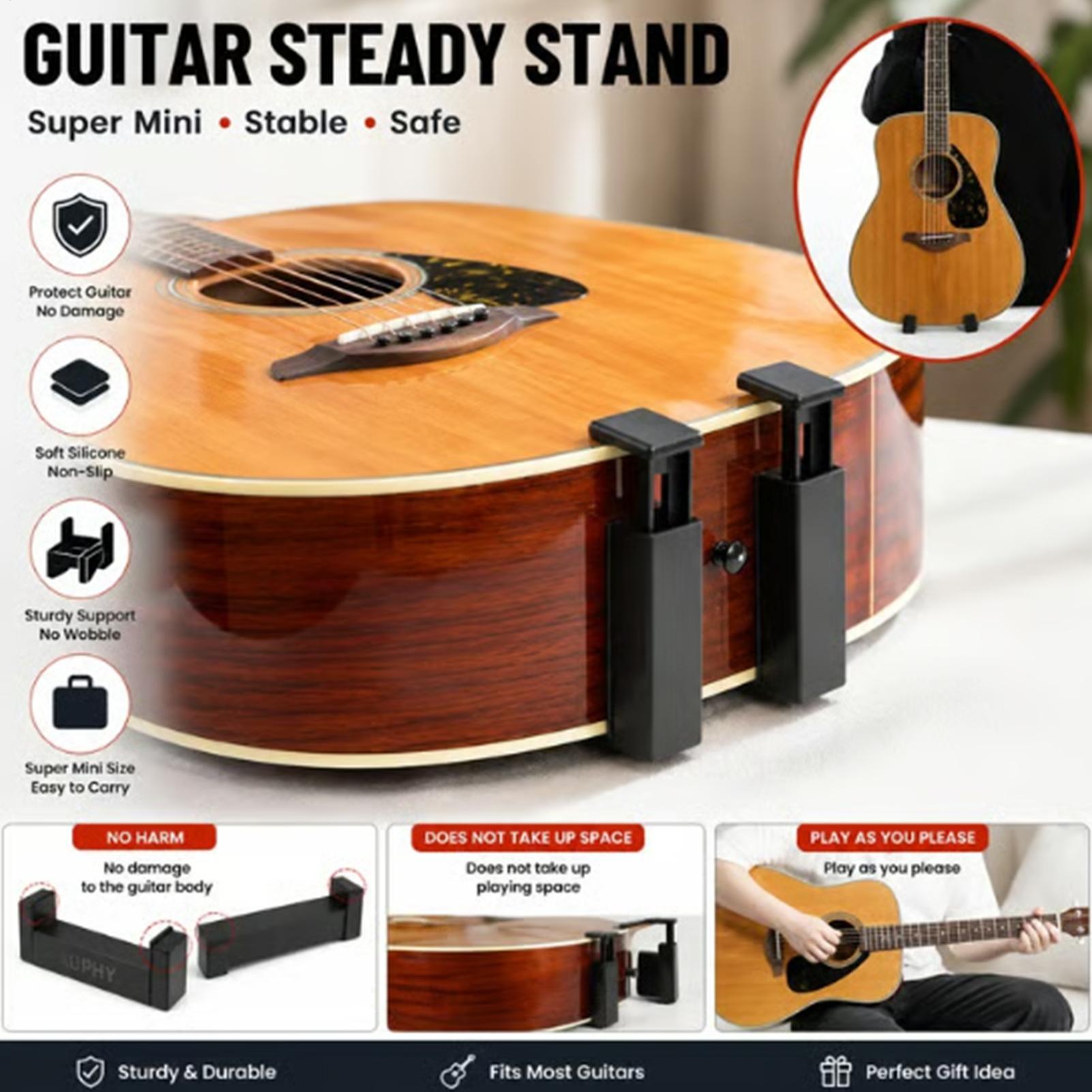 Musical Instrument Ukulele - Floor Guitar Stand Portable Ukulele Storage