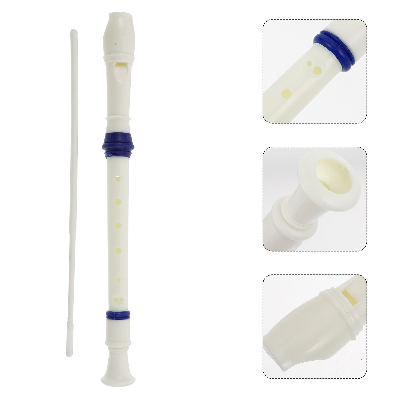 Musical Instrument Recorder - 8-Hole Recorder Plastic 8-Hole Clarinet Portable