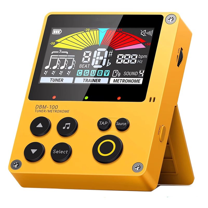 Musical Instrument Qin - A06F-DBM-100 Metronome Rechargeable 3In1 Digital Metronome
