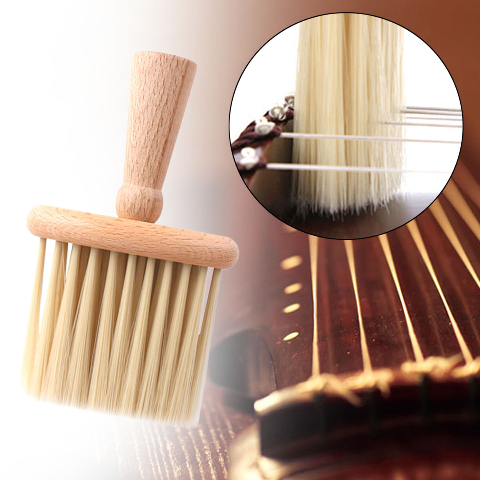 Musical Instrument Guzheng - Guzheng Cleaning Brush Soft Bristles Ukulele