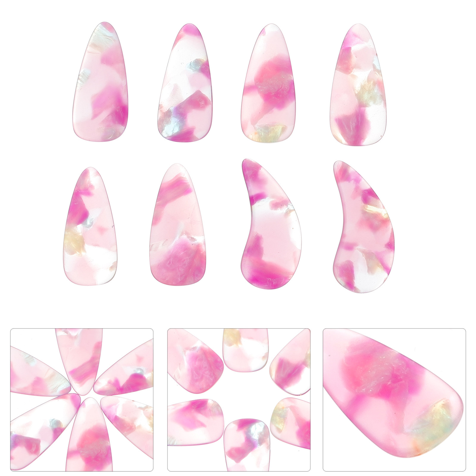 Musical Instrument Guzheng - 8pcs Guzheng Fake Nails Premium Finger