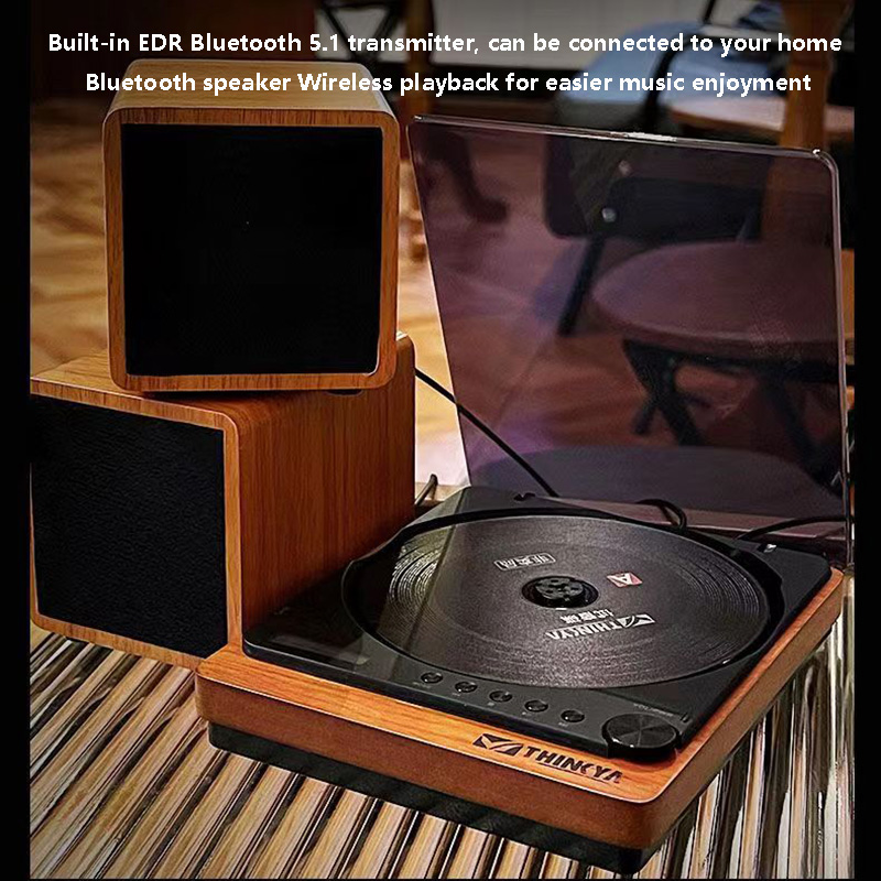 Wooden HIFI CD Player Bluetoot - Musical Instrument Digital Interface recension och pris