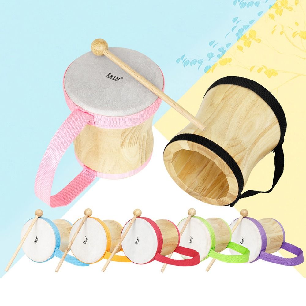Wooden Indian Hand Drum Early  - Tambourine Hand Drum recension och pris