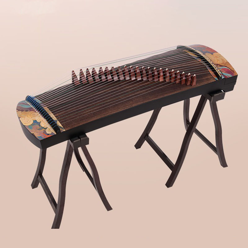 Handmade Chinese Guqin Portabl - Musical Instrument Guzheng recension och pris