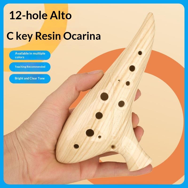 NEW 12 Hole Ocarina Instrument - Musical Instrument Qin recension och pris