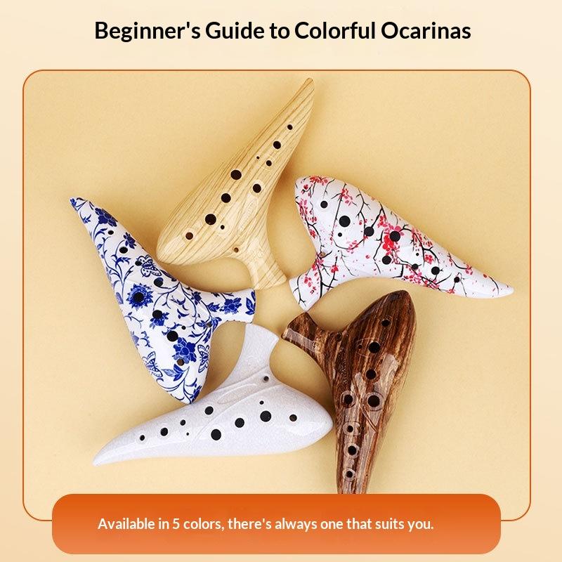 NEW 12 Hole Ocarina Instrument - Musical Instrument Qin recension och pris