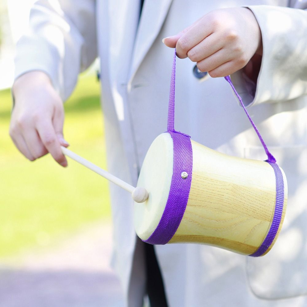 Wooden Indian Hand Drum Sheeps - Tambourine Hand Drum recension och pris