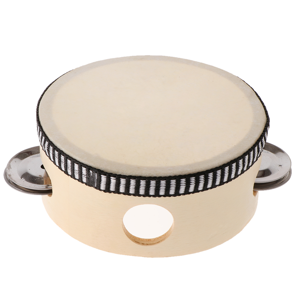 Wooden Musical Tambourine Beat - Tambourine Hand Drum recension och pris