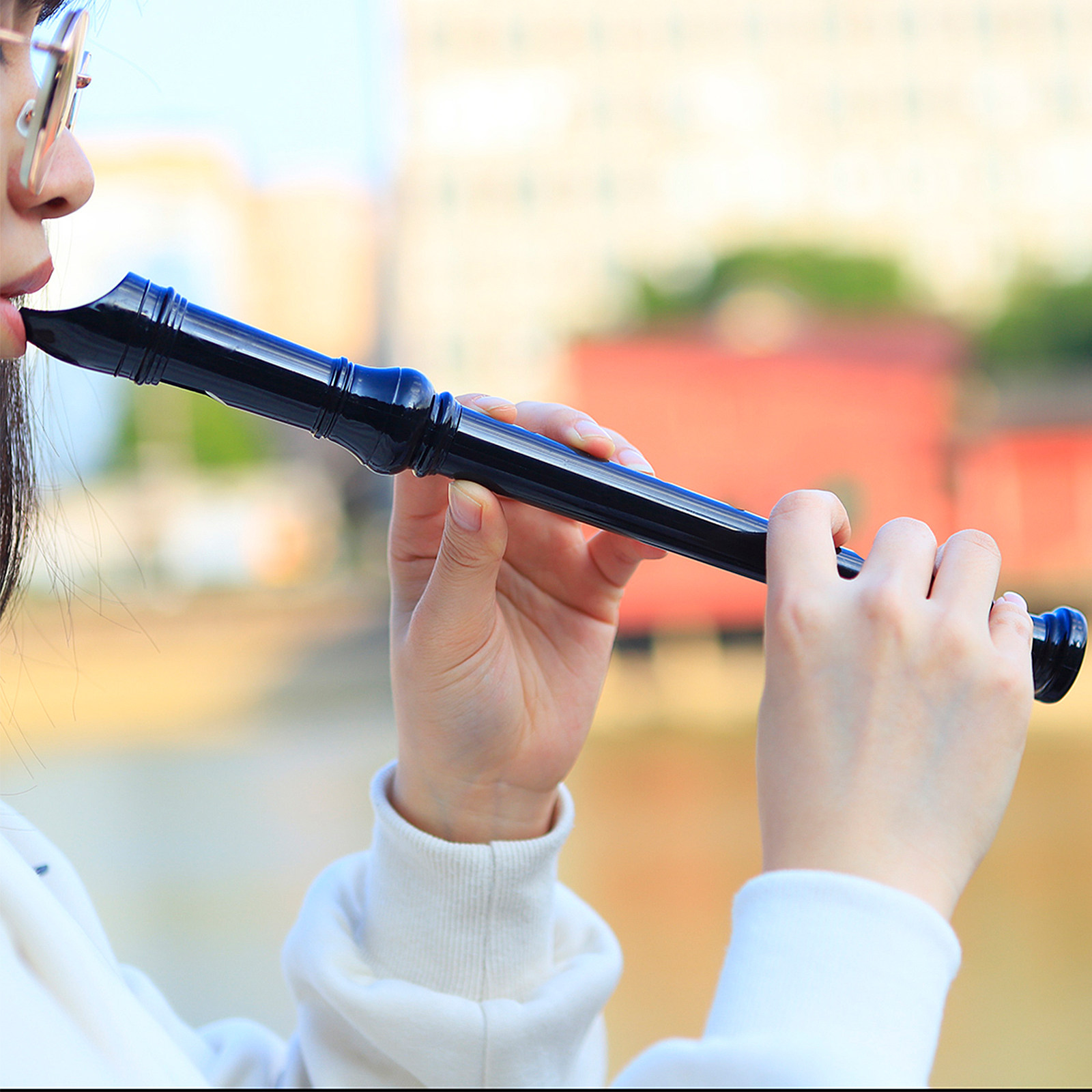 1Set Soprano Recorder 8 Hole C - Musical Instrument Recorder recension och pris