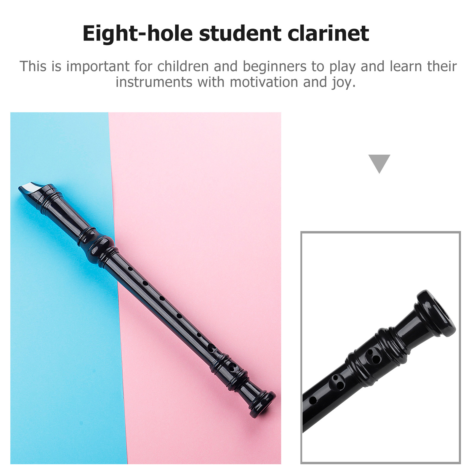 1Set Soprano Recorder 8 Hole C - Musical Instrument Recorder recension och pris