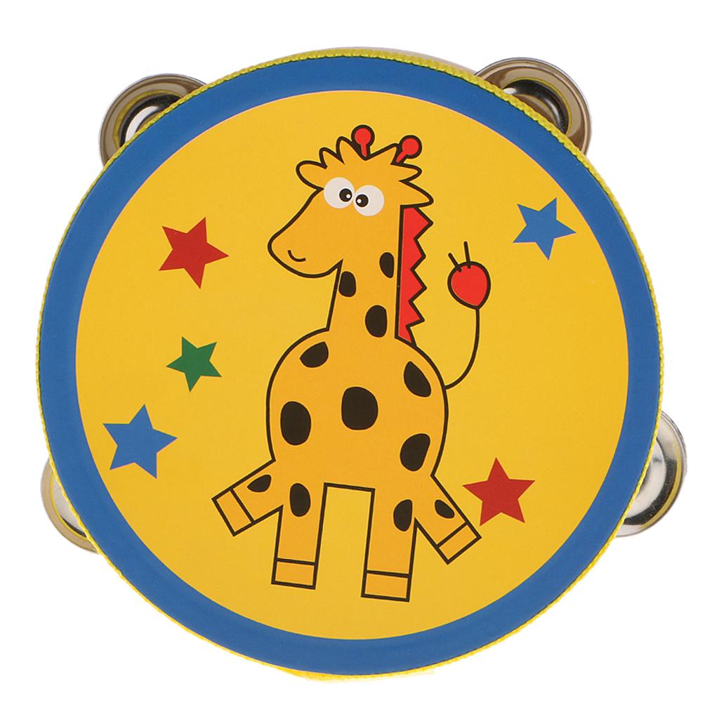 Wooden Tambourine Small Hand P - Tambourine Hand Drum recension och pris