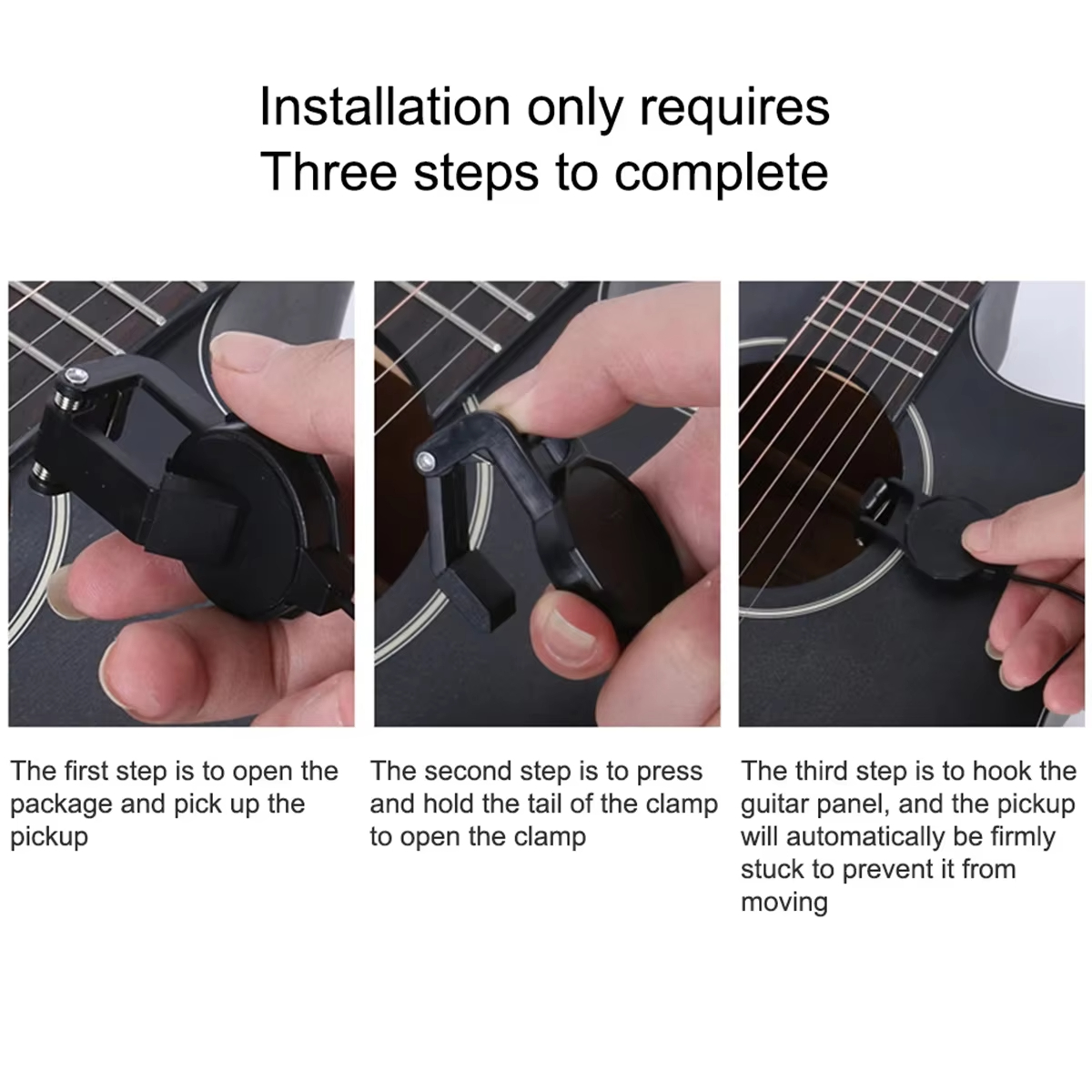 Audio Jack Clip On Pickup/2.5  - Musical Instrument Guitar recension och pris
