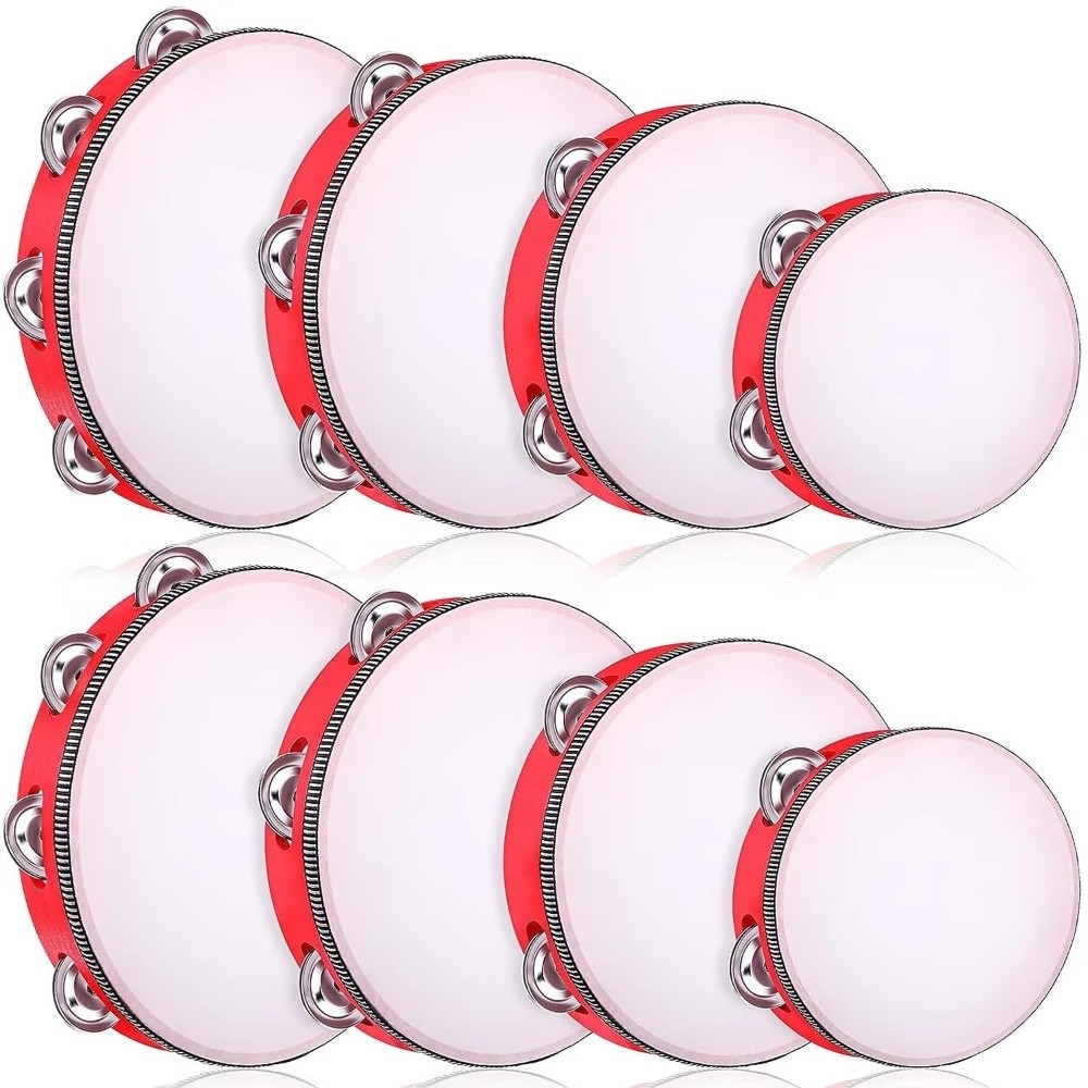 4/6/8/10 Inch Hand Held Drum M - Tambourine Hand Drum recension och pris
