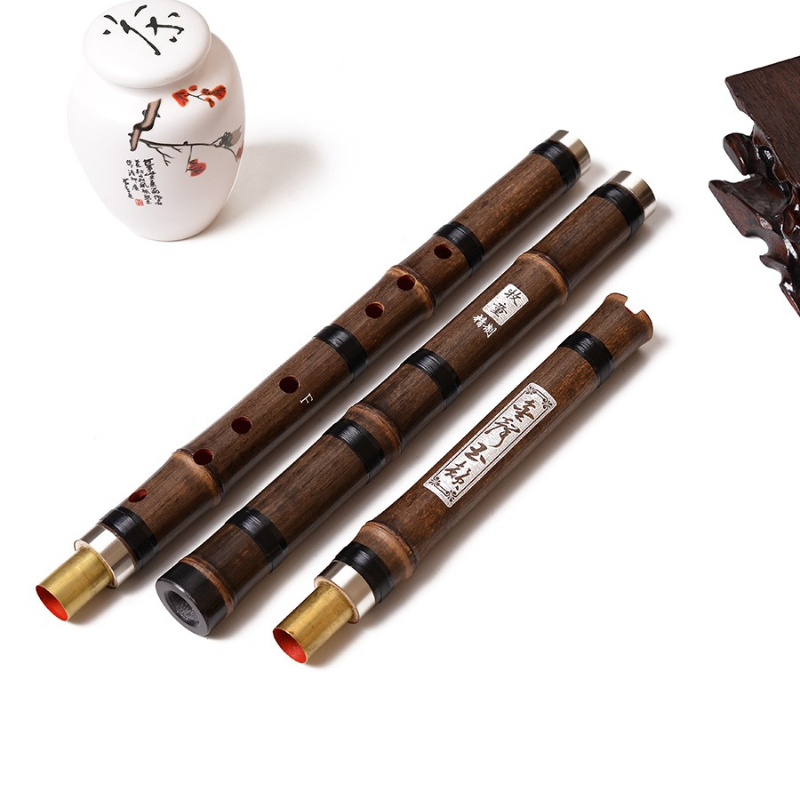 8 Holes Bamboo Flute 3 Section - Musical Instrument Xiao recension och pris