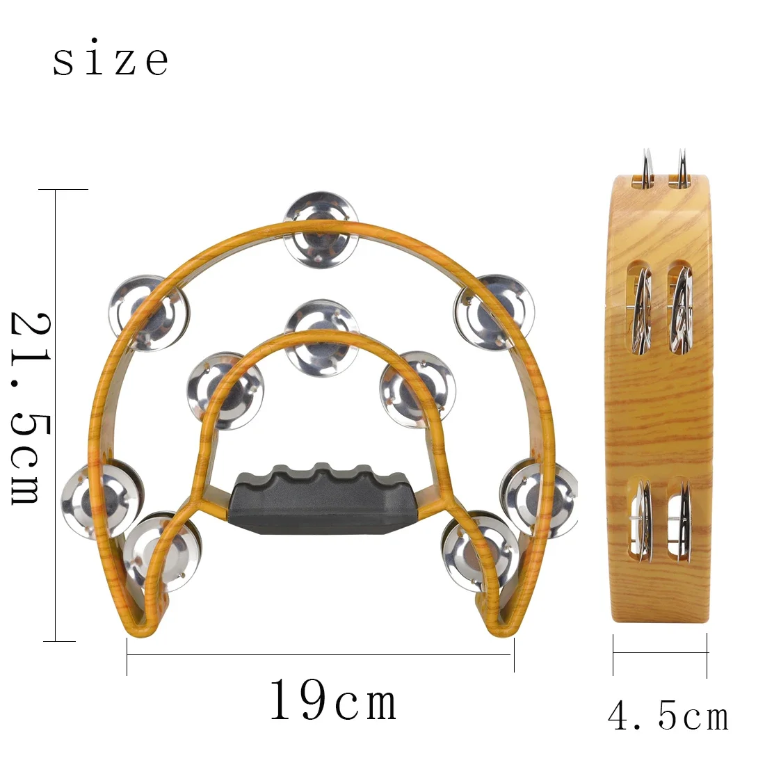 IRIN Orff Double Layer Hand Be - Tambourine Hand Drum recension och pris