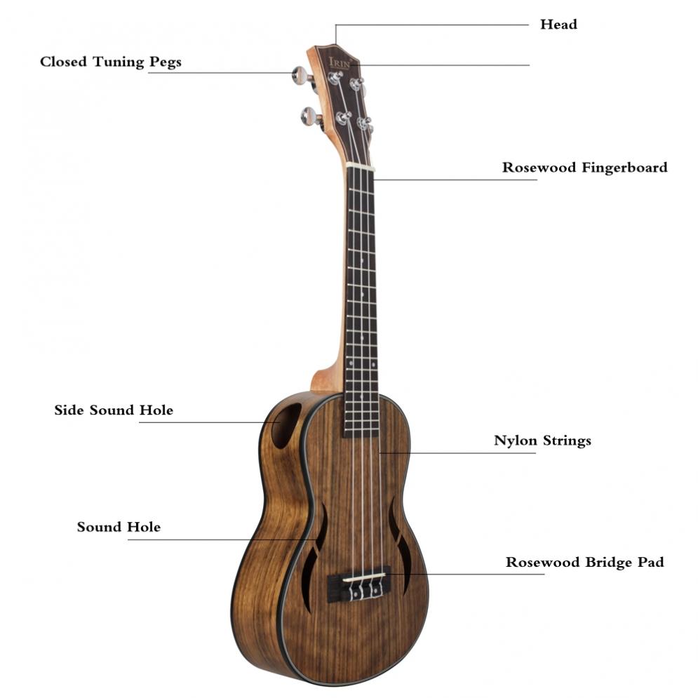 1 pc Ukulele 23 / 26 Inch Conc - Musical Instrument Hawaii recension och pris