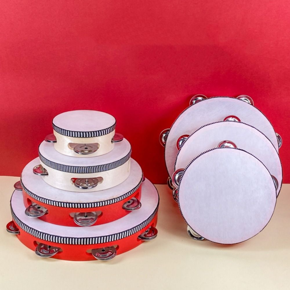 4/6/8/10 Inch Hand Held Drum M - Tambourine Hand Drum recension och pris