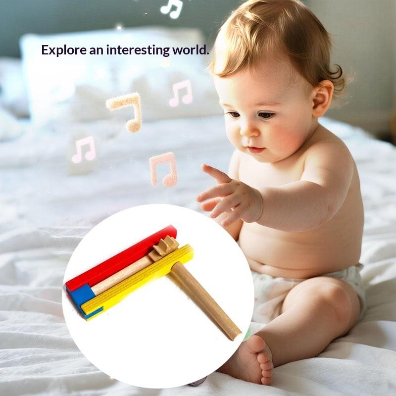 1Pc Wooden Clapper Kids Rhythm - Musical Instrument Clapper recension och pris