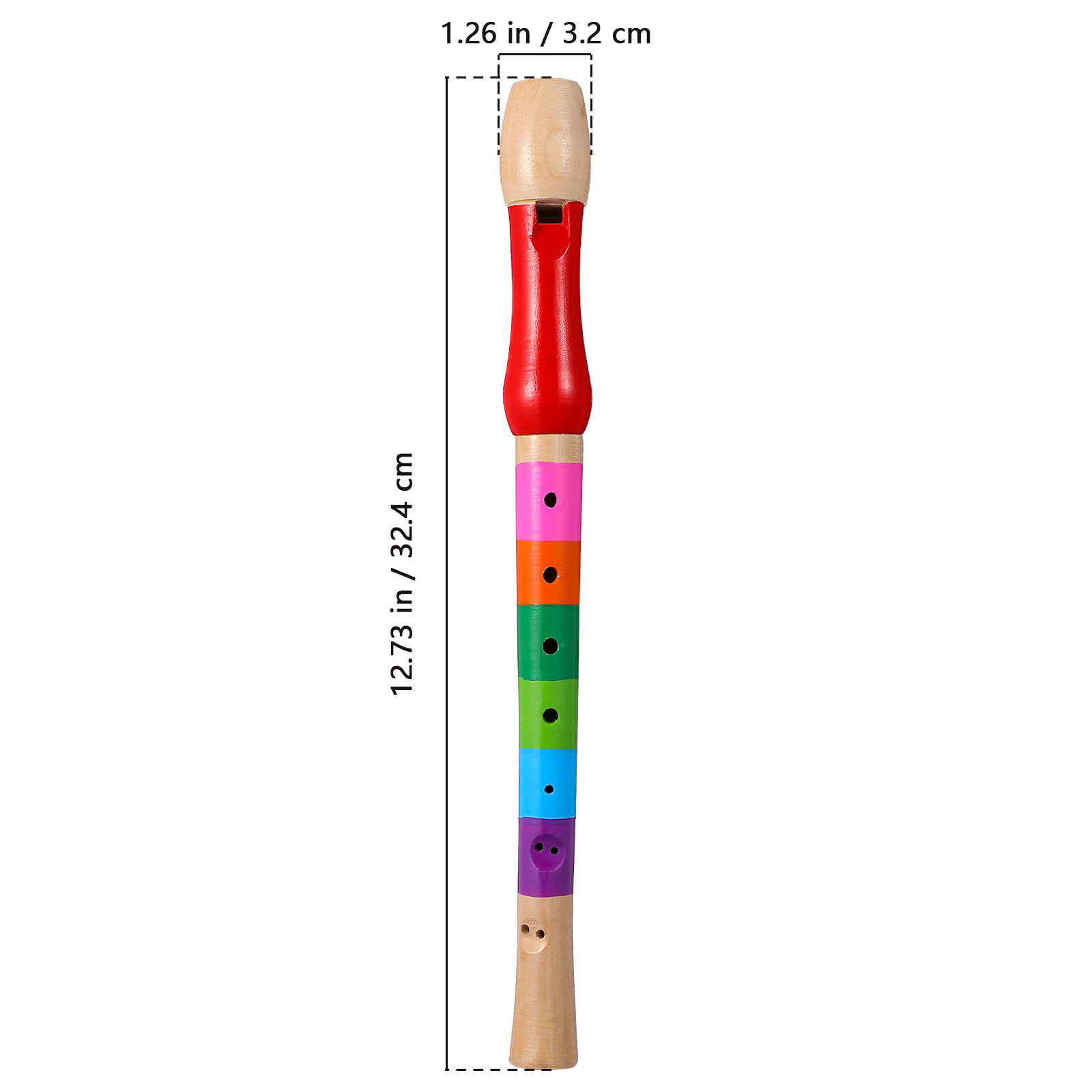 8 Hole Wood Soprano Recorder F - Musical Instrument Recorder recension och pris