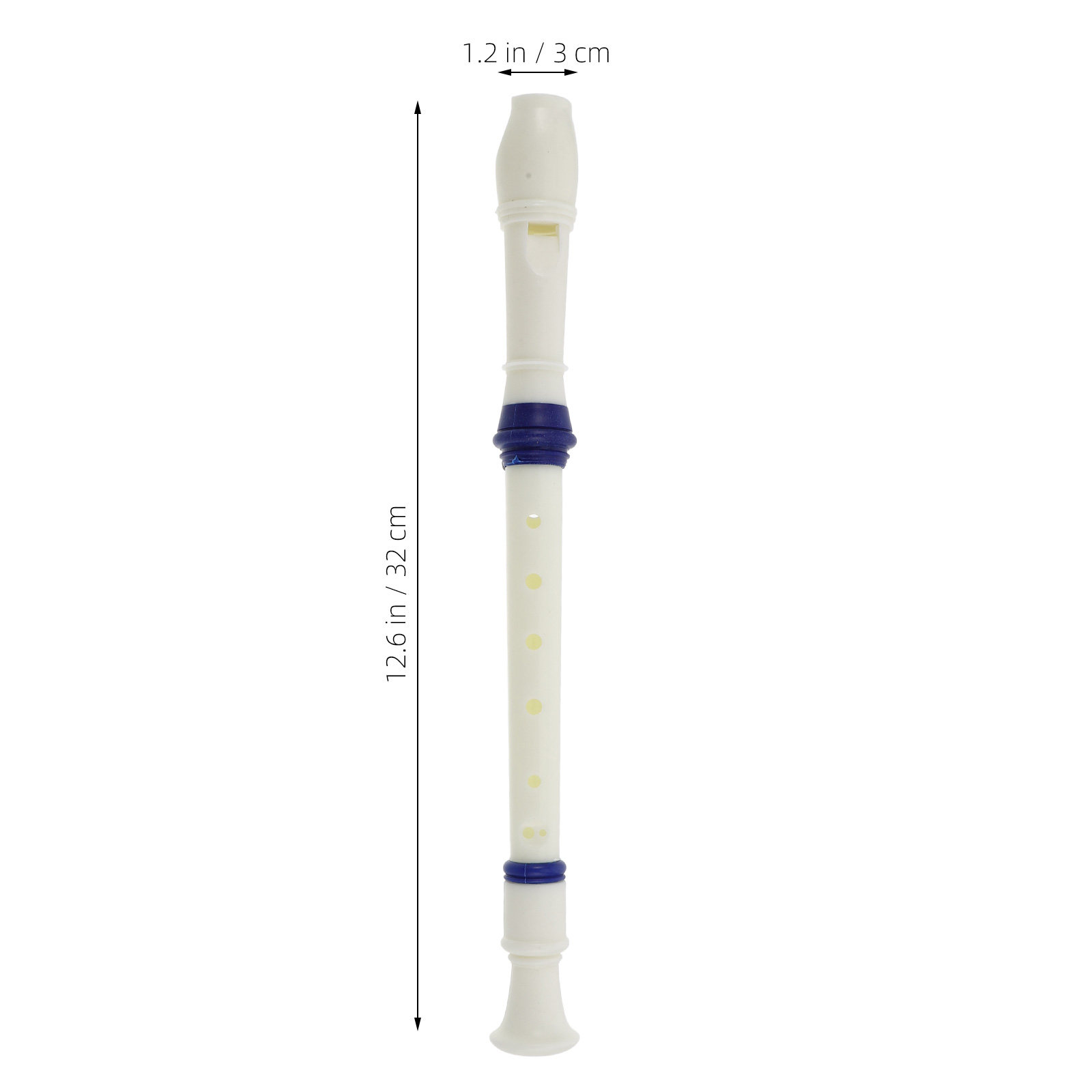 8-Hole Recorder Plastic 8-Hole - Musical Instrument Recorder recension och pris
