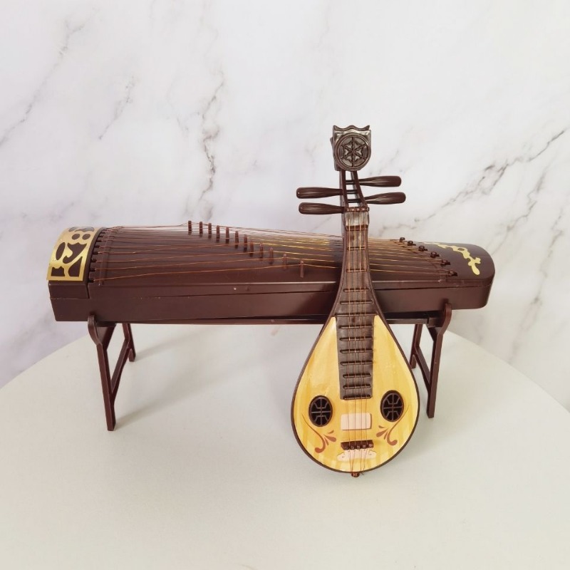 Antique Doll Accessories Chine - Musical Instrument Xiao recension och pris