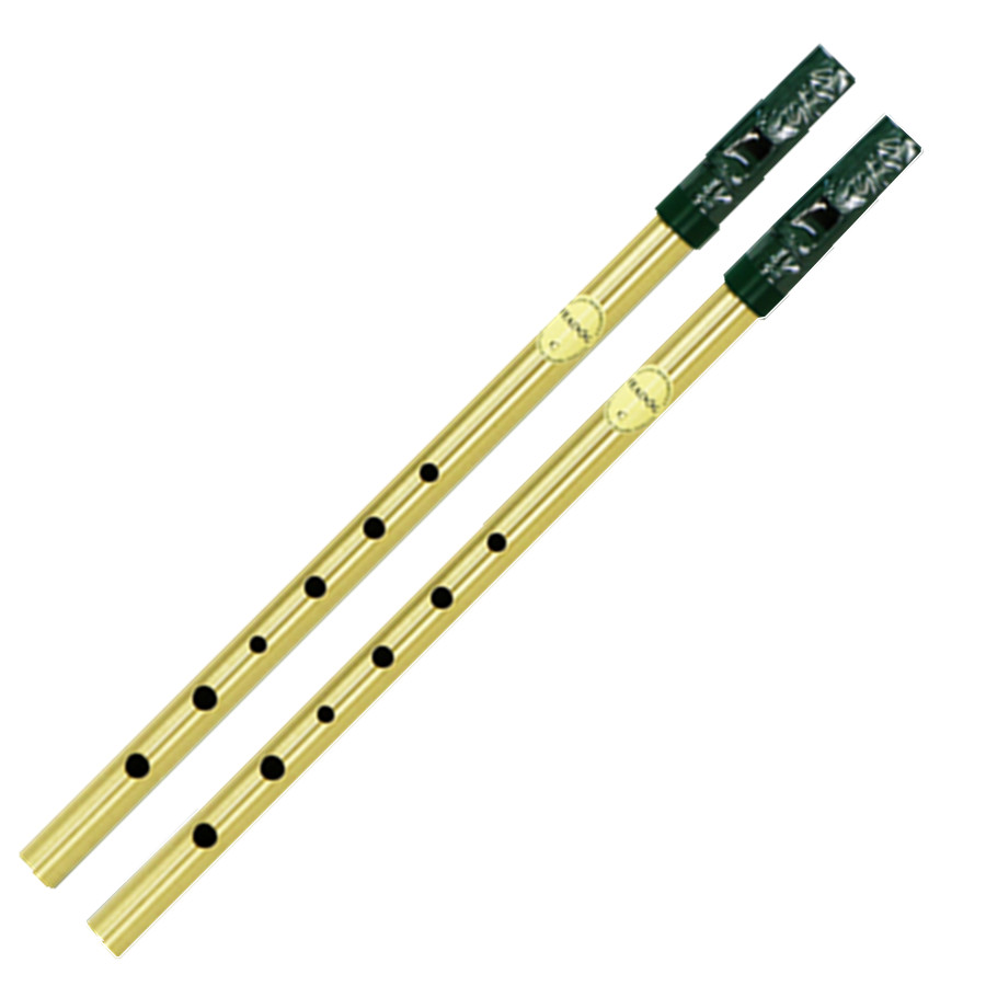Brass Irish Whistle Flute Fead - Penny Whistle D recension och pris