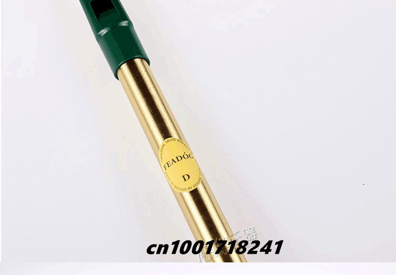 Brass Irish Whistle Flute Fead - Penny Whistle D recension och pris
