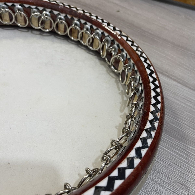 Wooden Xinjiang Tambourines Tr - Tambourine Hand Drum recension och pris