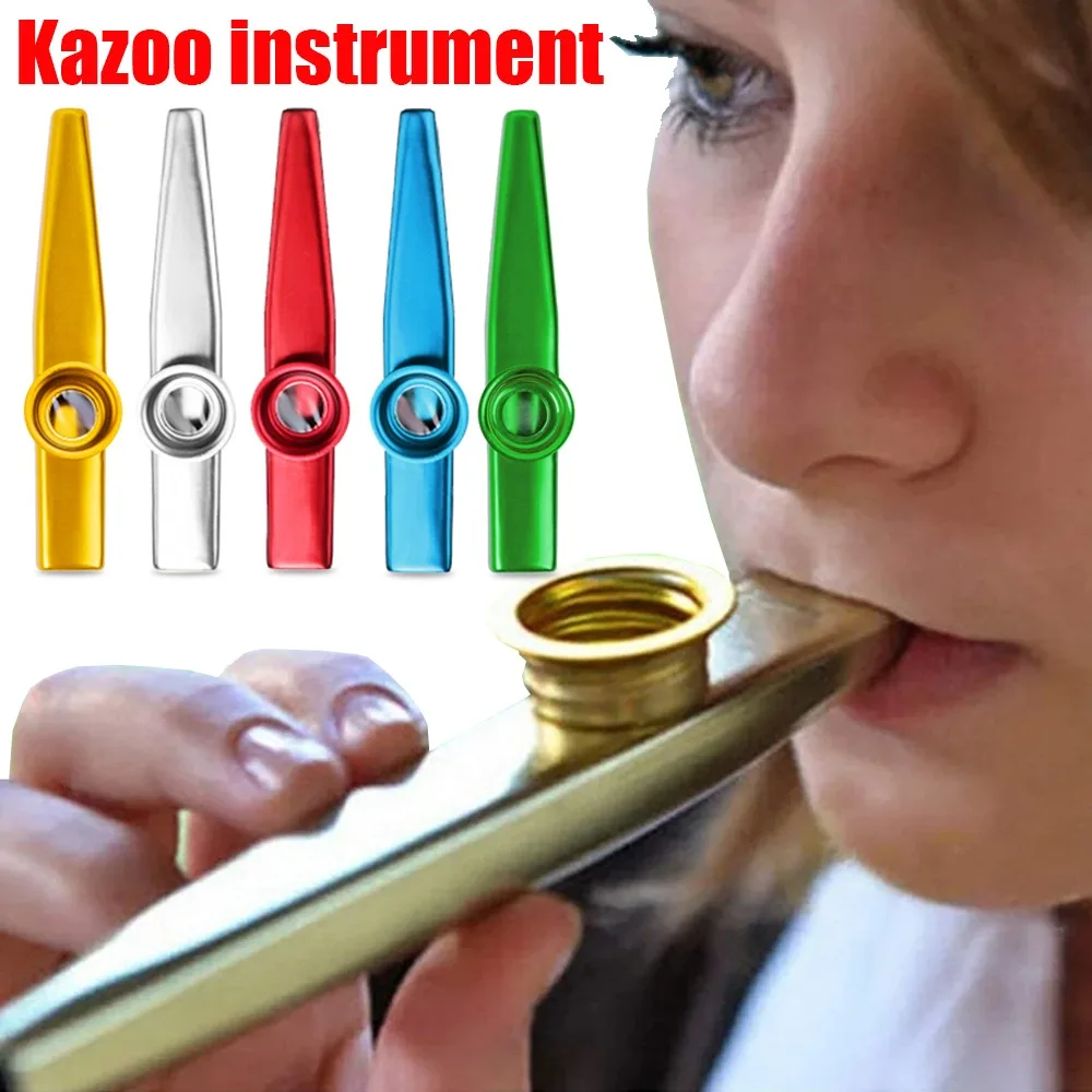 1 Pcs Metal Kazoo Suitable For - Musical Instrument Ukulele recension och pris