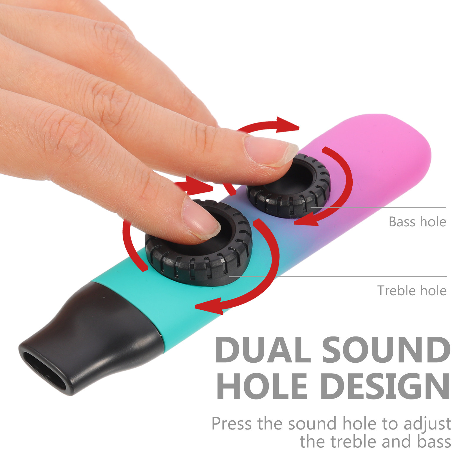 1Set Dual Hole Kazoo Small Por - Musical Instrument Ukulele recension och pris
