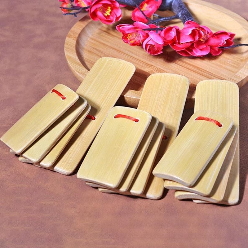 Children Small Bamboo Clapper  - Musical Instrument Clapper recension och pris