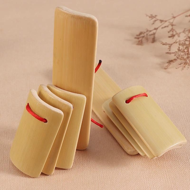 Children Small Bamboo Clapper  - Musical Instrument Clapper recension och pris