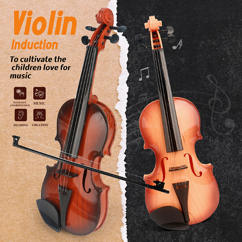 Acoustic Violin Toys Adjustabl - Musical Instrument Qin recension och pris
