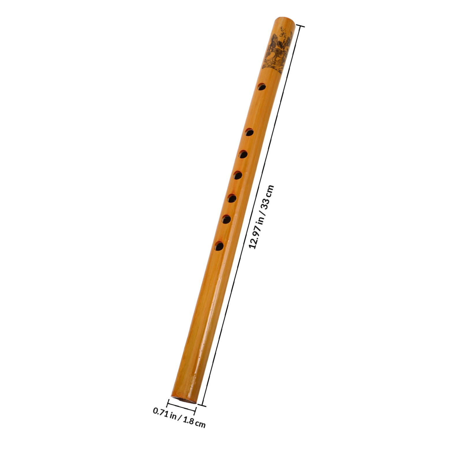 Beginner Vertical Flute 33Cm B - Musical Instrument Recorder recension och pris