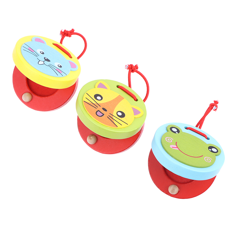1Pc new Kids Cartoon Wooden Cr - Musical Instrument Clapper recension och pris