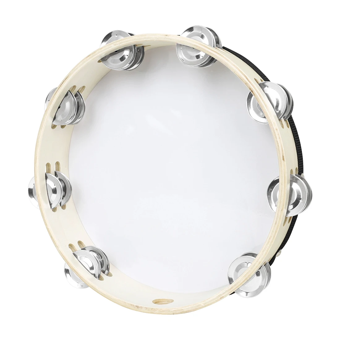 M MBAT 10-Inch Tambourine Wood - Tambourine Hand Drum recension och pris