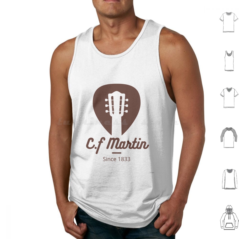Guitars 1833 Tank Tops Print C - Musical Instrument Companies recension och pris