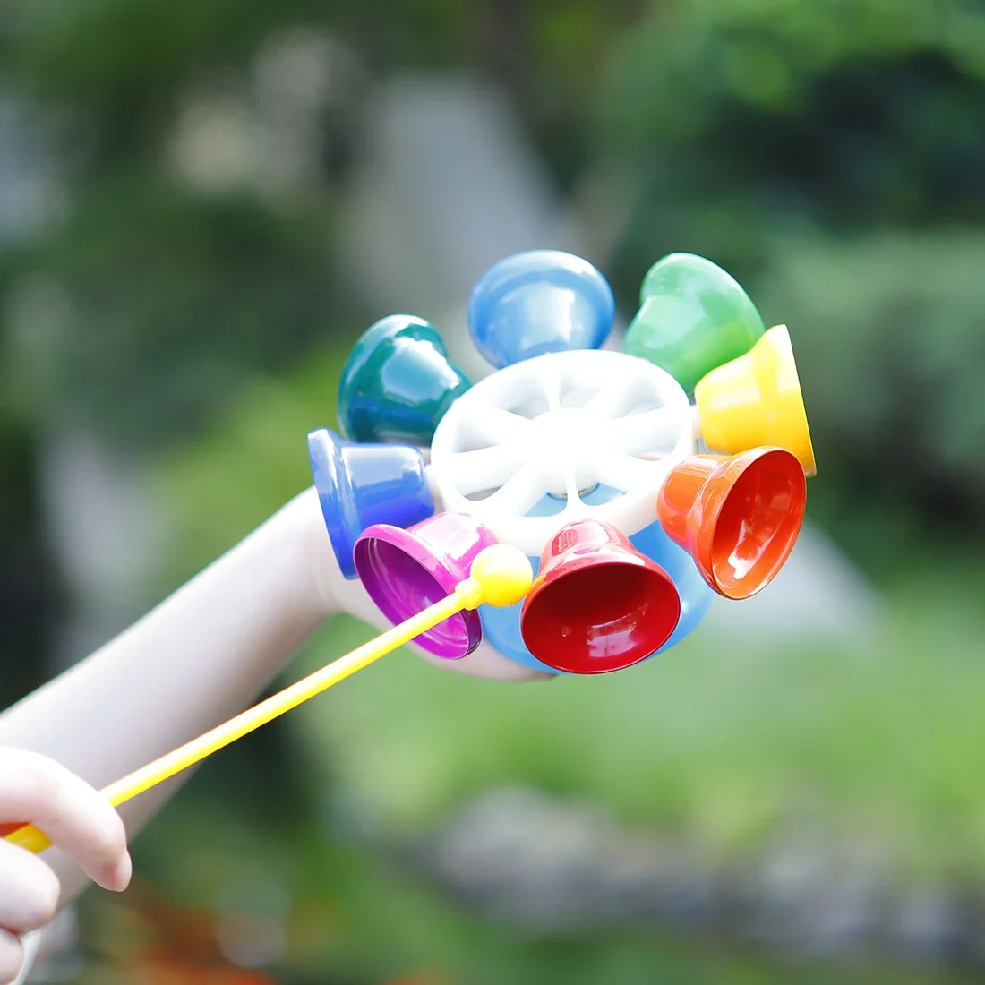 Orff 8-Note Hand Bell Rotating - Musical Instrument Qin recension och pris