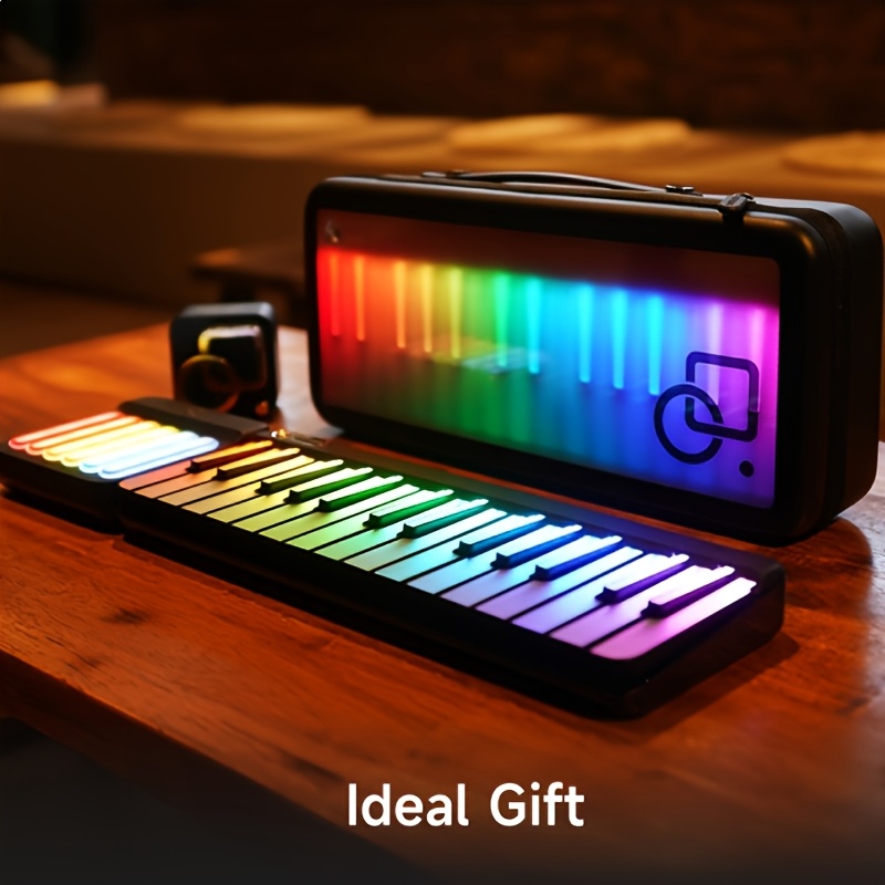 Stylish LED-Backlit PopuPiano  - Musical Instrument Qin recension och pris